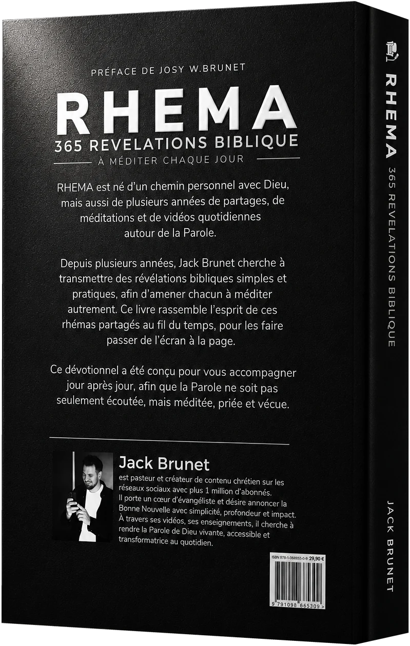 La quatrième de couverture du livre RHEMA